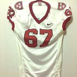 Harvard university football jersey team issue